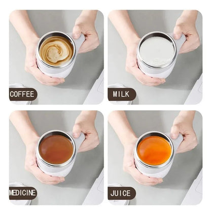 Luxie Automatic Stirring Magnetic Thermal Mug