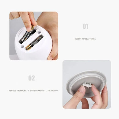 Luxie Automatic Stirring Magnetic Thermal Mug